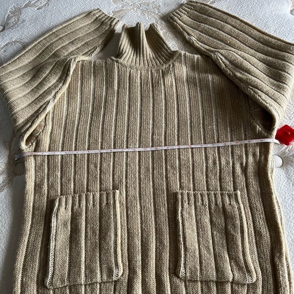 Brand new Unisex vintage 100% wool turtleneck knit sweater - Picture 8 of 15